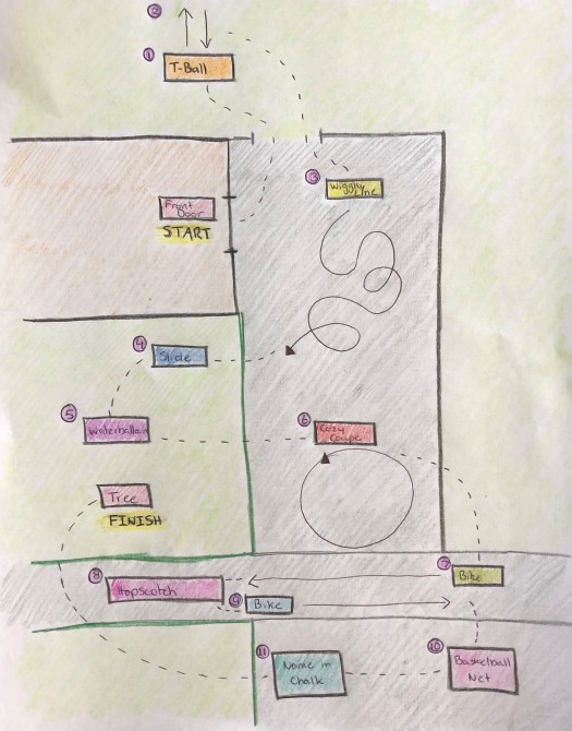 Obstacle Course Map
